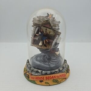 Franklin Mint Wizard of Oz Figurine The House Began To Pitch Musical Dome